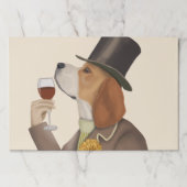 ビーグルワインスヌブ ペーパーパッド (正面)