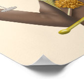 ビーグルワインスヌブ ポスター (角)