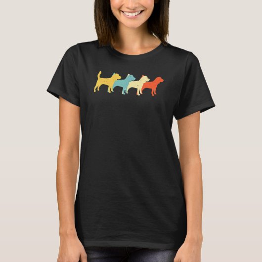 ビーグルヴィンテージレトロ子犬ペット60s 70s tシャツ (正面)