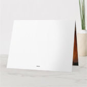 ビーグル子犬 秋の喜び パンプキン カード (裏面)