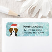 ビーグル差出人住所ラベル ラベル (インサイチュ)