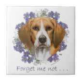 ビーグル形見 タイル (正面)