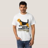 ビーグル捜索 Tシャツ (正面フル)