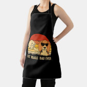 ビーグル最高のドッグパパエバーレトロギフトのためのビーグルパパ エプロン (インサイチュ)