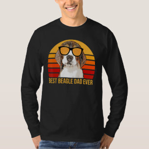 ビーグル最高のーパパエバービーグルドッグズビーグル Tシャツ