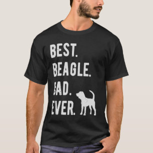 ビーグル最高のーパパエバーメンズビーグルドッグパパ Tシャツ