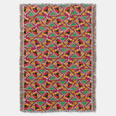 ビーグル模様 スローブランケット (正面縦)