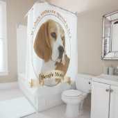 ビーグル母シャワーカーテン シャワーカーテン (インサイチュ)