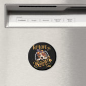 ビーグル母ハロウィーン犬の恋人 マグネット (インサイチュ (食洗機))