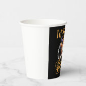 ビーグル母ハロウィーン犬の恋人 紙コップ (右)