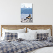 ビーグル水道のアシカ - アルゼンチン キャンバスプリント (インサイチュ (寝室))