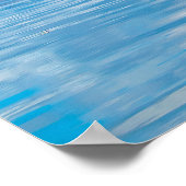 ビーグル海峡を航行するパノラマツアー船 ポスター (角)