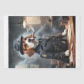 ビーグル犬が警察署長だ！ 薄葉紙 (正面)