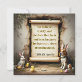 ビーグル犬とメッセージ シーズンカード (裏面)