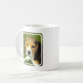 ビーグル犬のコーヒー・マグ コーヒーマグカップ (正面左)