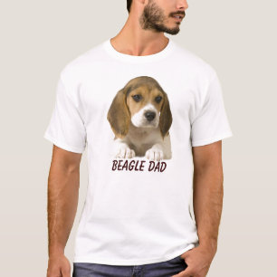 ビーグル犬のパパのTシャツ Tシャツ