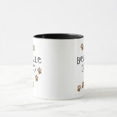 ビーグル犬のパパ マグカップ (中央)