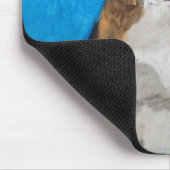 ビーグル犬のマウスパッド マウスパッド (コーナー)