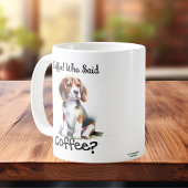 ビーグル犬の写真入りパーソナライズグッズ 面白いデザイン コーヒーマグカップ