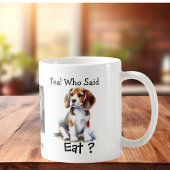 ビーグル犬の写真入りパーソナライズグッズ 面白いデザイン コーヒーマグカップ
