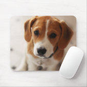 ビーグル犬の子犬2 マウスパッド (マウス)