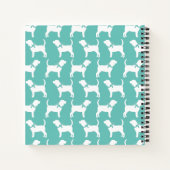 ビーグル犬の子犬 ノートブック (裏面)