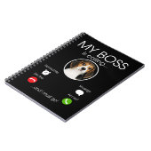 ビーグル犬の愛最高の者ビーグルが呼び出している私がしなければならない ノートブック (左側)