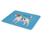 ビーグル犬の漫画イラストレーション カッティングボード (角)