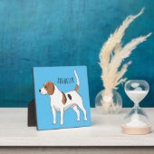 ビーグル犬の漫画イラストレーション フォトプラーク (インサイチュ)