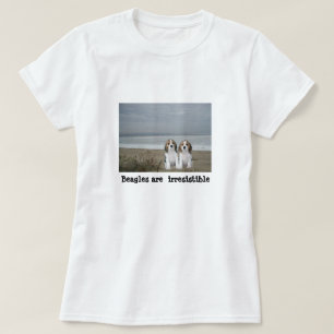 ビーグル犬の相棒のワイシャツ Tシャツ