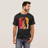 ビーグル犬の面白フレーズ Tシャツ (正面フル)