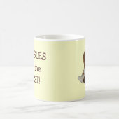 ビーグル犬は最も最高のなマグです コーヒーマグカップ (中央)