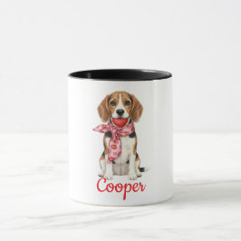 ビーグル犬コーヒーマグ ハッピーバレンタインデー 2026 マグカップ