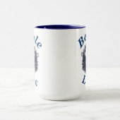 "ビーグル犬愛"彼女のための最もかわいい子犬のギフト彼コーヒー マグカップ (中央)