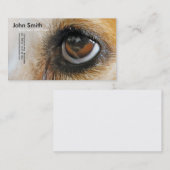 ビーグル犬犬の目のデザインの名刺 名刺 (正面/裏面)