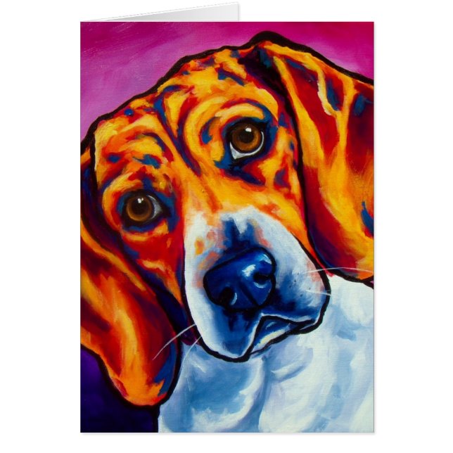 ビーグル犬 (正面)