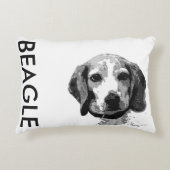 ビーグル犬 アクセントクッション (正面)