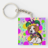 ビーグル犬 キーホルダー (正面)