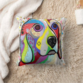 ビーグル犬 クッション (ブランケット)