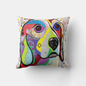 ビーグル犬 クッション (裏面)