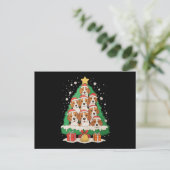 ビーグル犬 クリスマスツリー クリスマス 家族の休暇 (スタンド正面)