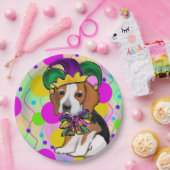 ビーグル犬 ペーパープレート (パーティー)