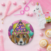 ビーグル犬 ペーパープレート (パーティー)