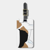 ビーグル犬 ラゲッジタグ (正面縦)