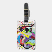 ビーグル犬 ラゲッジタグ (正面縦)