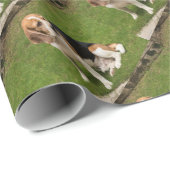 ビーグル犬 ラッピングペーパー (ロールコーナー)