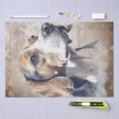 ビーグル犬 薄葉紙 (クラフト)