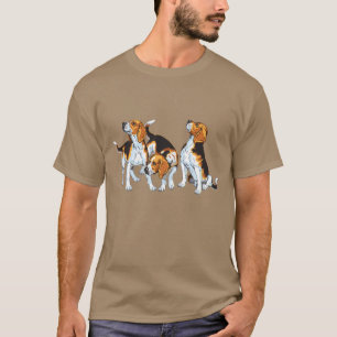 ビーグル犬 Tシャツ