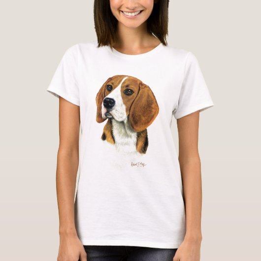 ビーグル犬 Tシャツ (正面)