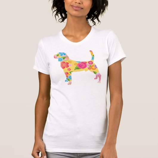 ビーグル犬 Tシャツ (正面)